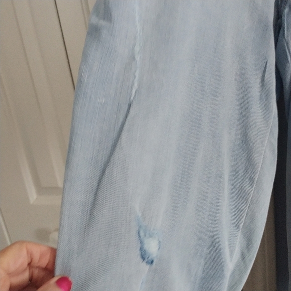 Seven7 Weekend Jean Boyish Style Rolled Cuff Hem Easy Fit Jean 12 - Picture 5 of 12